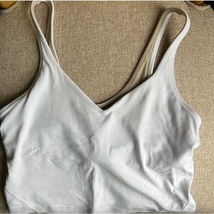 White lululemon align tank